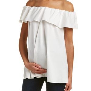 Hatch Collection The Chloe Top in White